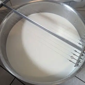 Chauffe du lait de chèvre