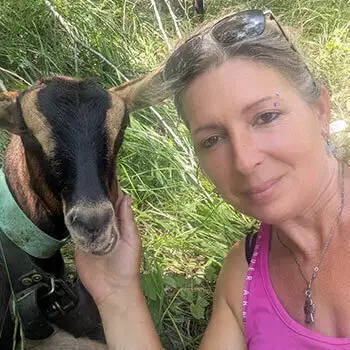 Gaëlle en balade avec Virgule